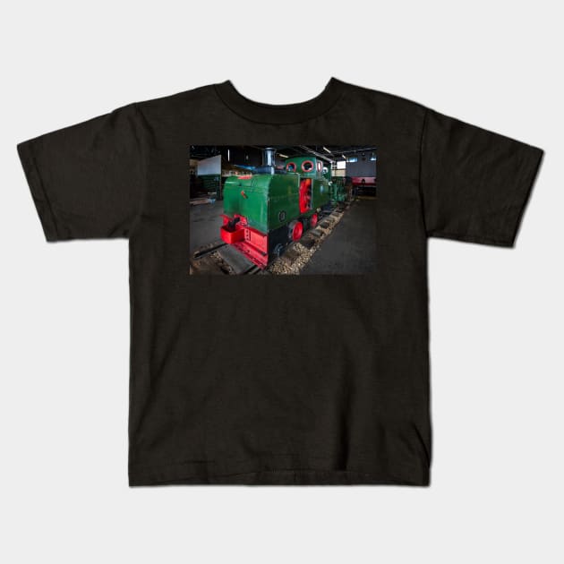 Locomotive Kids T-Shirt by jasminewang